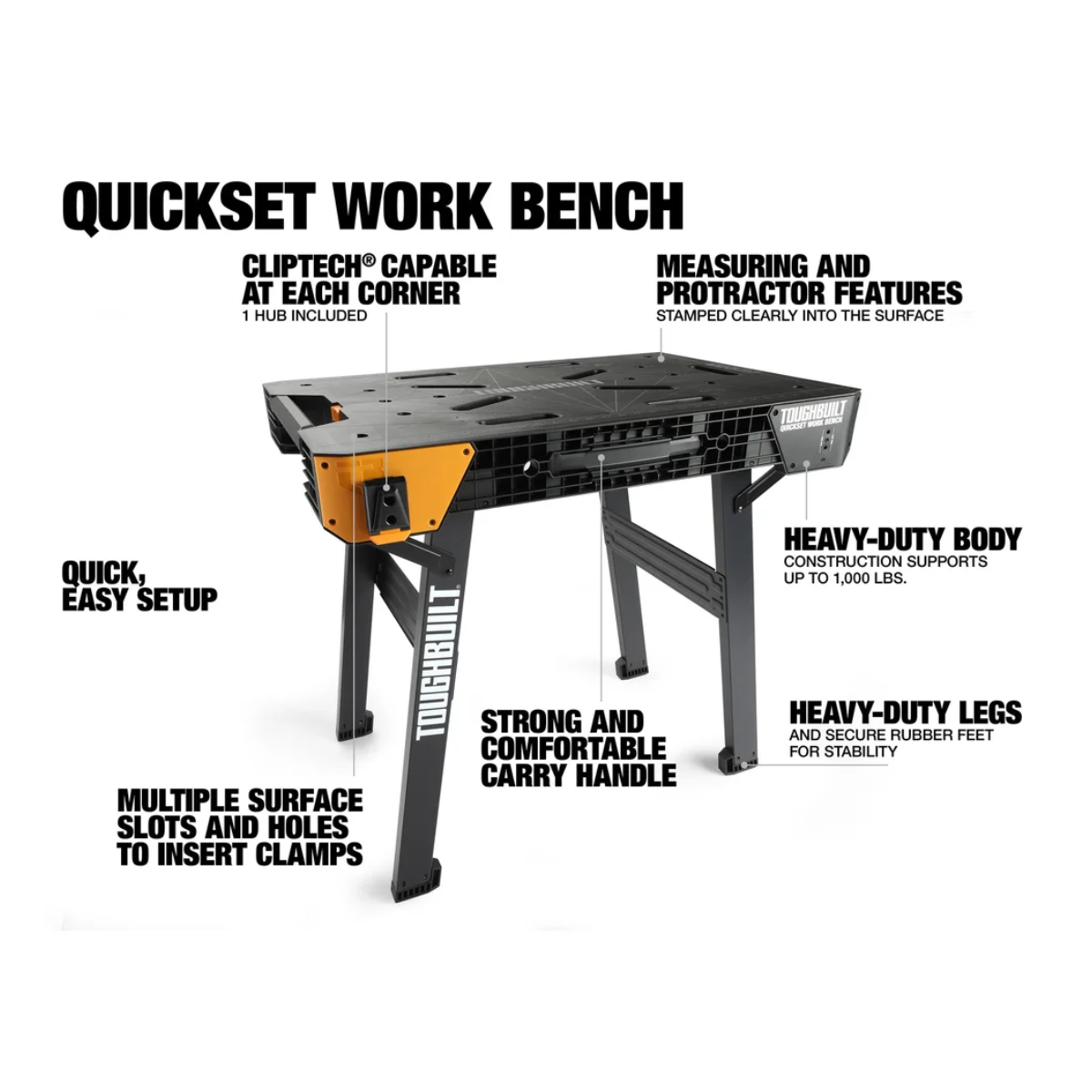 TB-WB700 QUICKSET WORK BENCH - Image 2